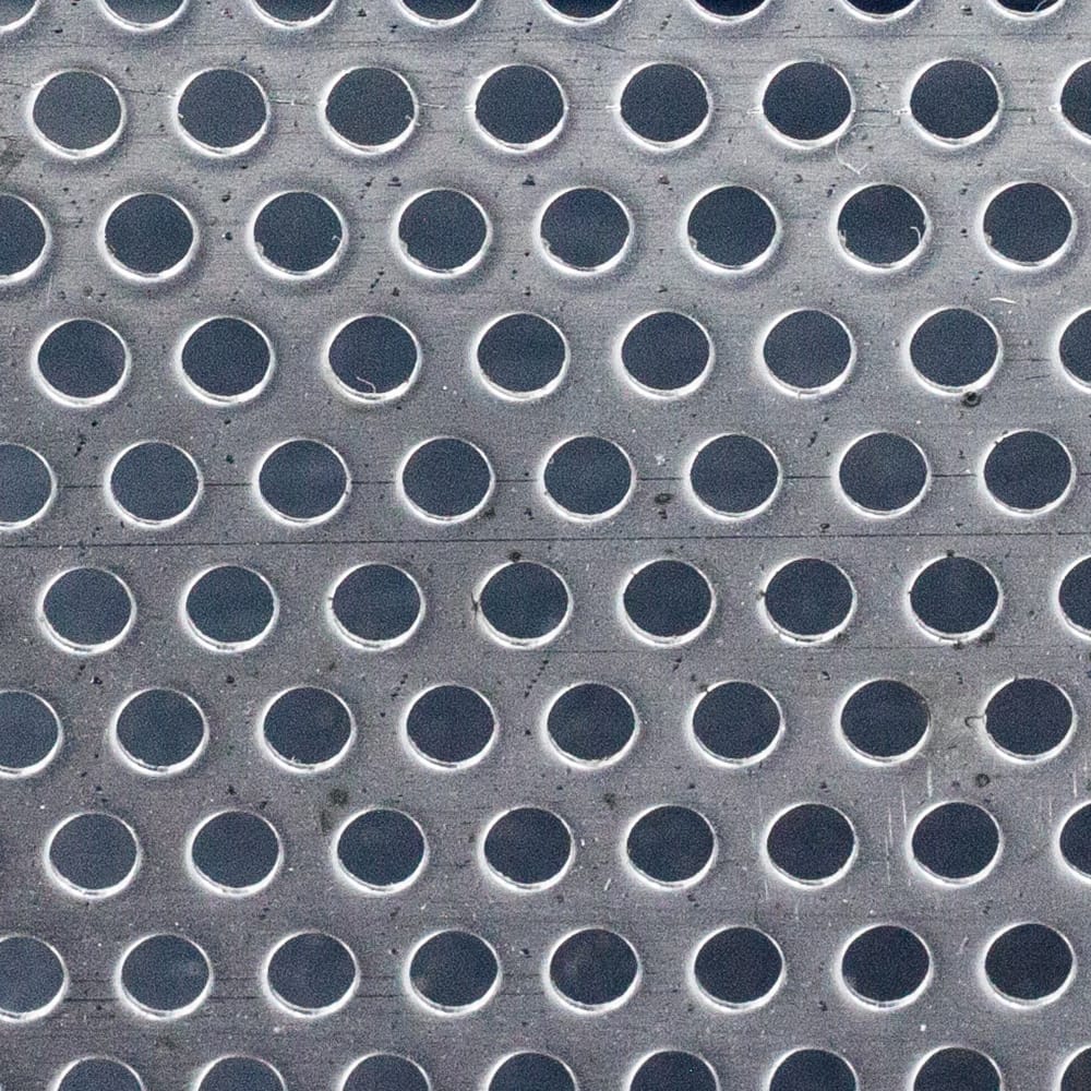 Tôle Perforée En Acier Inoxydable 304 - Épaisseur 0.8 Mm, Taille 45x45 Cm - Mailles 5x25 Mm - Pour Filtres, Ventilation, Protection, Bricolage